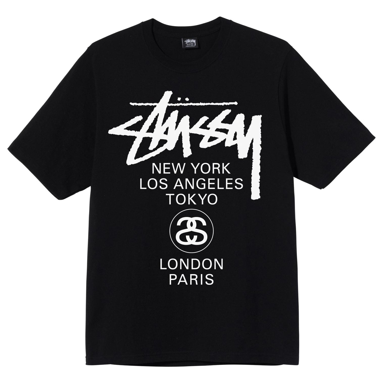 Stussy World Tour Tee - Black – Uncommonhk_official