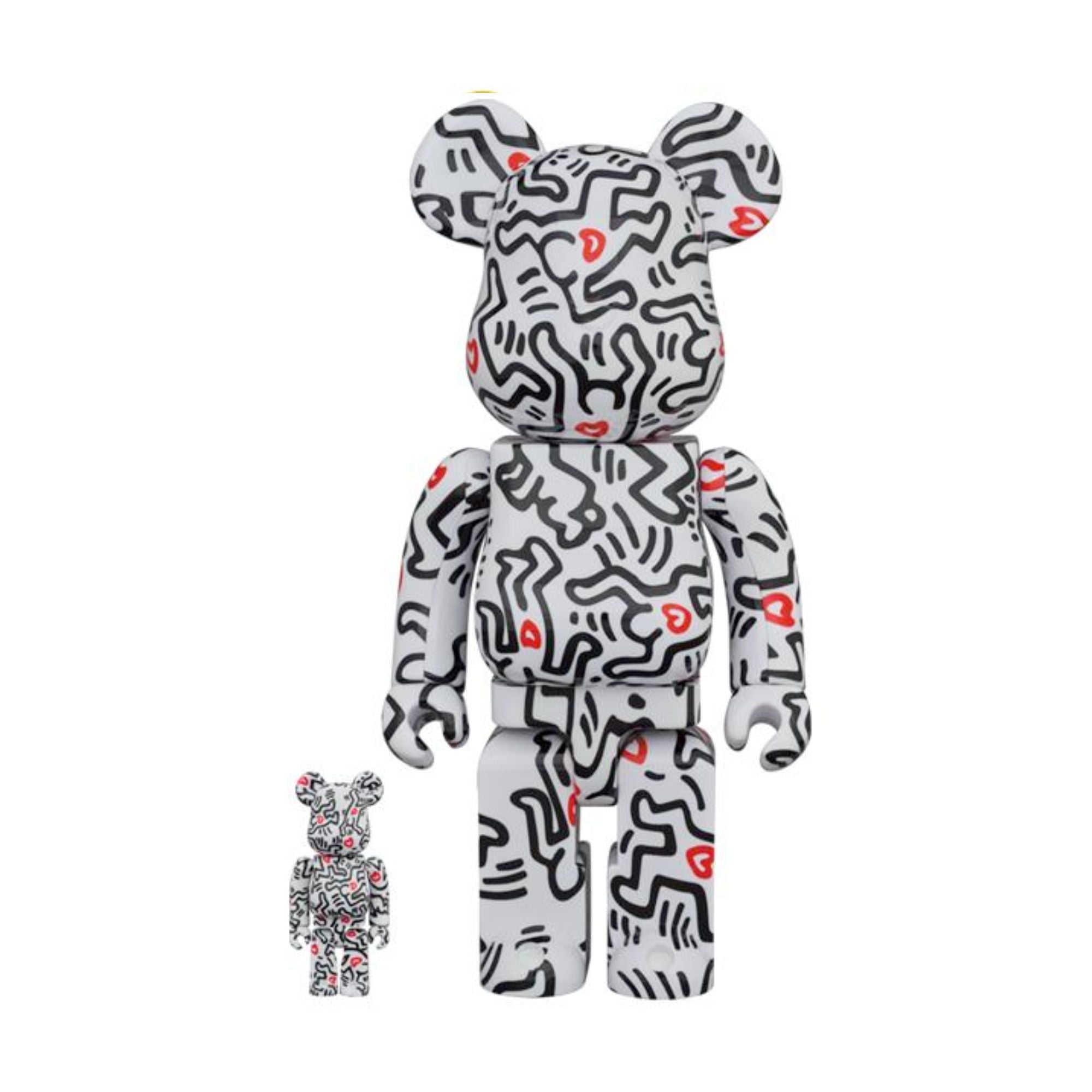 Bearbrick Keith Haring #8 100% & 400%